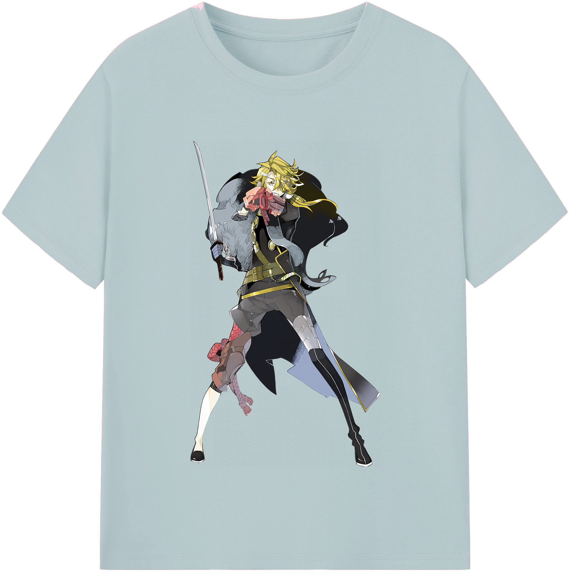 （画像用） 刀剣乱舞 Touken Ranbu 綿100％半袖Tシャツ（フロントプリント）